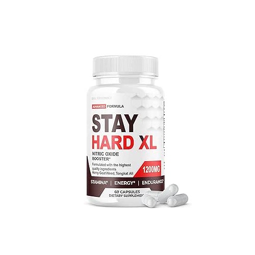 IDEAL PERFORMANCE Stay Hard XL – Maximum Stamina & Performance Pills (60 Caps)